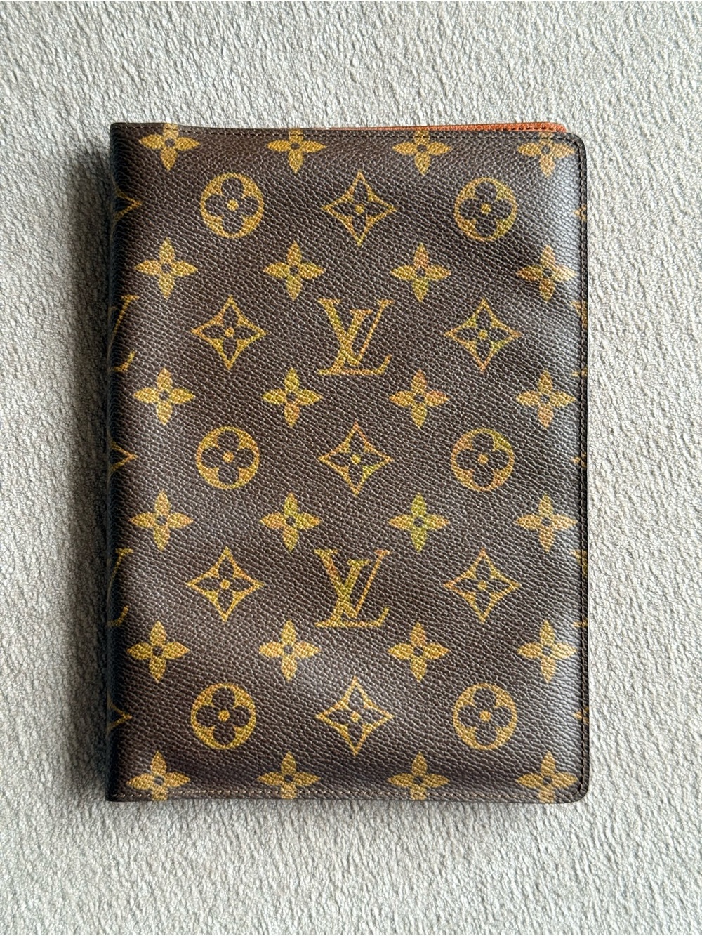 Louis Vuitton Monogram Vintage Notebook Cover Authentic